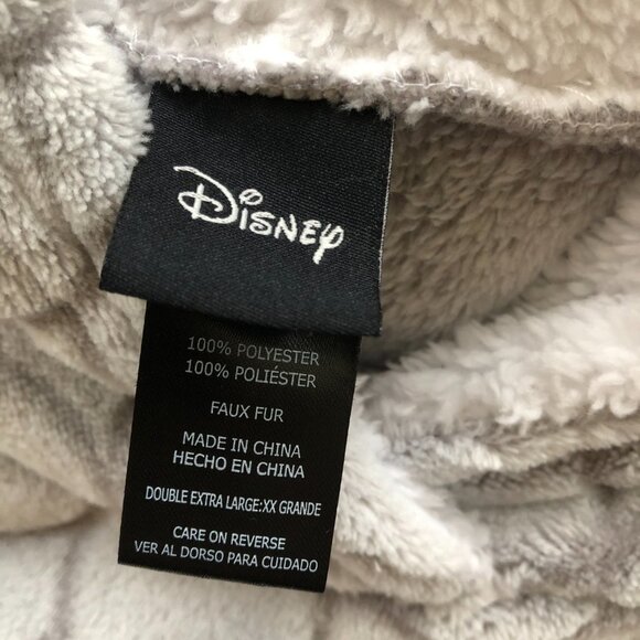 Disney Mickey Mouse Fleece Lounge Hoodie Large - Picture 9 of 10
